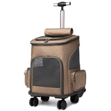 Portable Folding Trolley Pet Bag