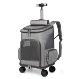 Portable Folding Trolley Pet Bag