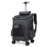 Portable Folding Trolley Pet Bag