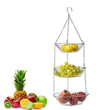 Foldable Fruit And Vegetable Hanging Basket