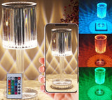 New Crystal Table Lamp Decoration Diamond Romantic Warm Led For Home Decor Romantic  Night Light