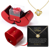 Valentine's Red Apple Jewelry Gift Box