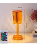 New Crystal Table Lamp Decoration Diamond Romantic Warm Led For Home Decor Romantic  Night Light