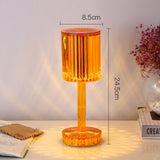 New Crystal Table Lamp Decoration Diamond Romantic Warm Led For Home Decor Romantic  Night Light