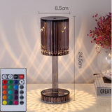 New Crystal Table Lamp Decoration Diamond Romantic Warm Led For Home Decor Romantic  Night Light