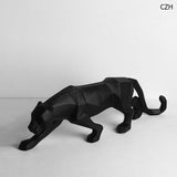 Modern Abstract Black Panther