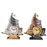 Creative Grand Ship Clock Home Decor