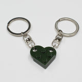 New Couples Heart Blocks Key Chain Valentines Day Gift