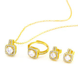 Fashion Zircon Jewelry Set For Women