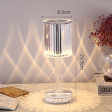 New Crystal Table Lamp Decoration Diamond Romantic Warm Led For Home Decor Romantic  Night Light