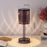 New Crystal Table Lamp Decoration Diamond Romantic Warm Led For Home Decor Romantic  Night Light