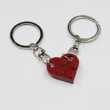 New Couples Heart Blocks Key Chain Valentines Day Gift