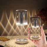 New Crystal Table Lamp Decoration Diamond Romantic Warm Led For Home Decor Romantic  Night Light